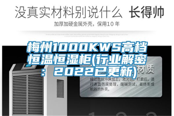 梅州1000KWS高檔恒溫恒濕柜(行業解密：2022已更新)