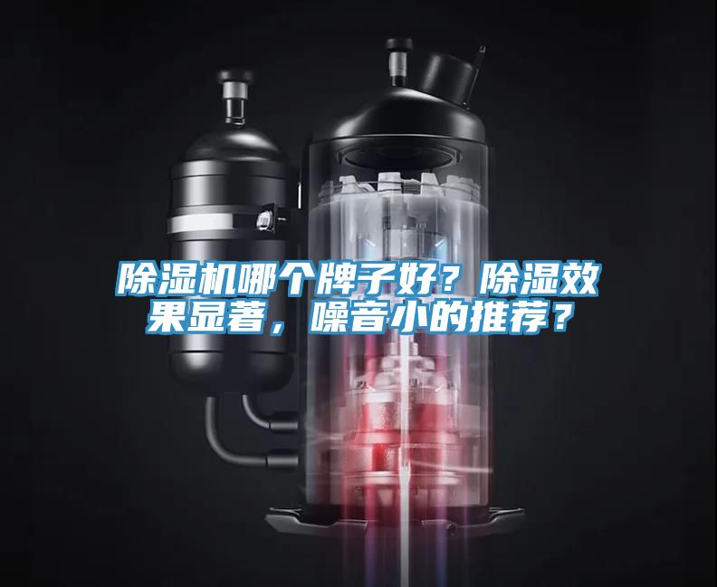 除濕機哪個牌子好？除濕效果顯著，噪音小的推薦？