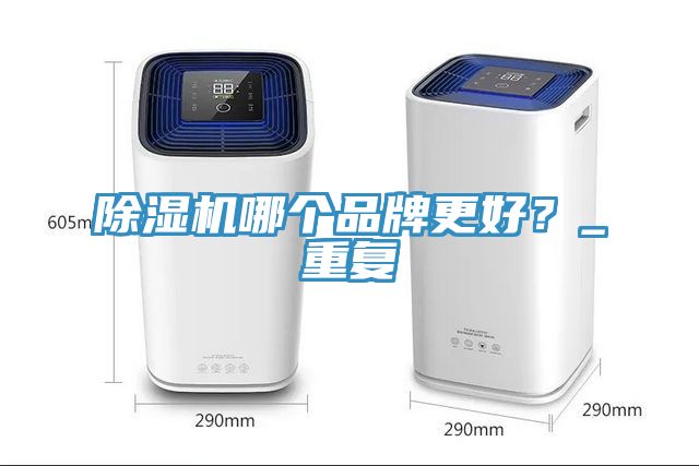 除濕機哪個品牌更好？_重復